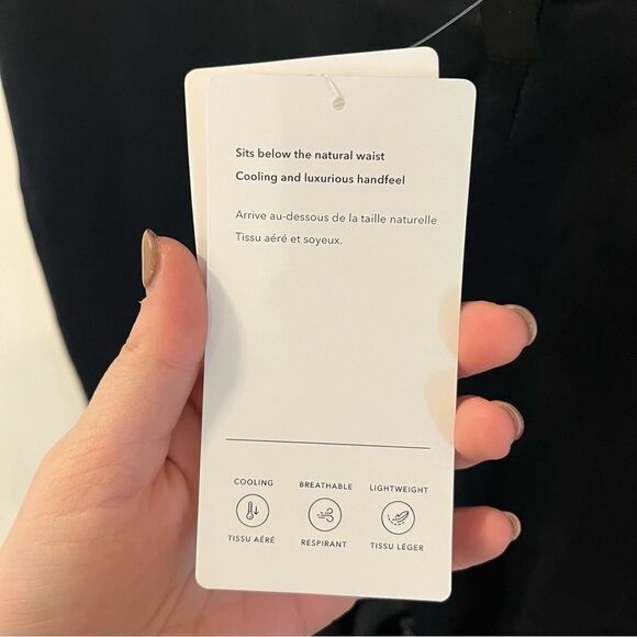 Athleta cool calm pant NEW with tags size Large black - Picture 11 of 15